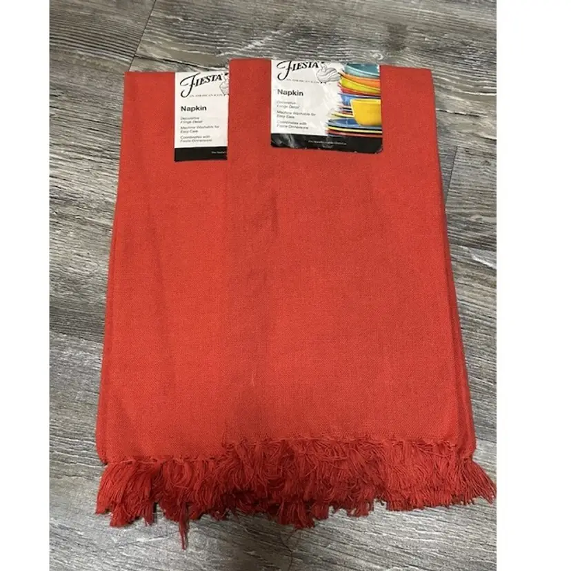 2-Fiesta Maya 19" Napkin - Scarlet NEW