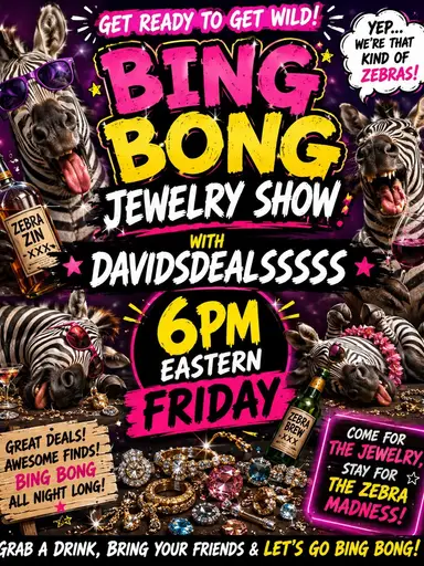 Friday Night Bing Bong Jewelry Show