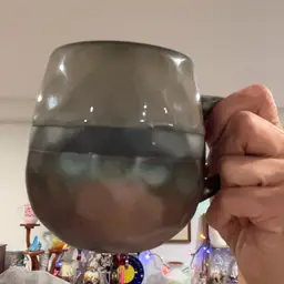 La Rochelle Silver Ceramic Mug 4”