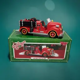 Department 56 A Christmas Story Firetruck With Box 805669
