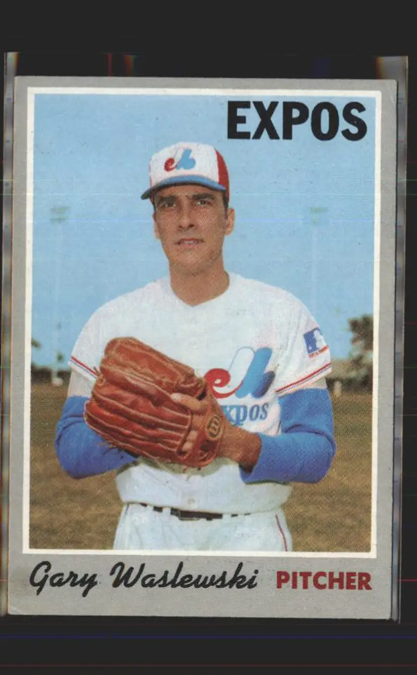 Gary Waslewski 1970 Topps #607 - (pk6) - Montreal Expos