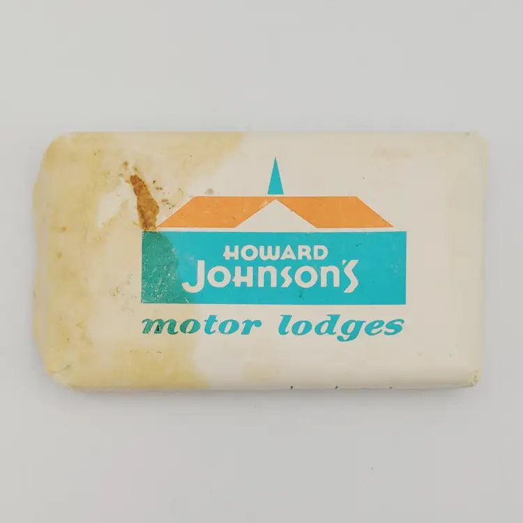 Howard Johnson's Motor Lodges Bath Deodorant Soap Hotel Motel Travel Size