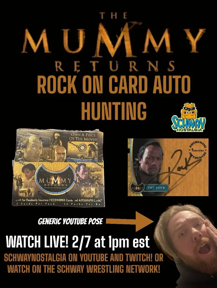 ROCK AUTO HUNTING 👀👀 MUMMY RETURNS And BBM AMBITIOUS/ AEW/WWE SERIAL BREAKS!