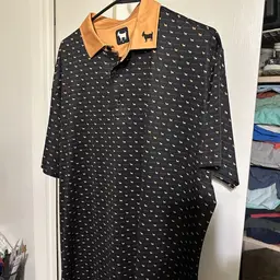 Brand New 2025 Goated Polo Black/gold