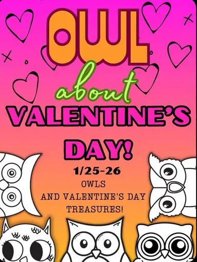 Owl About Valentine’s Day With Bluemountainsboho