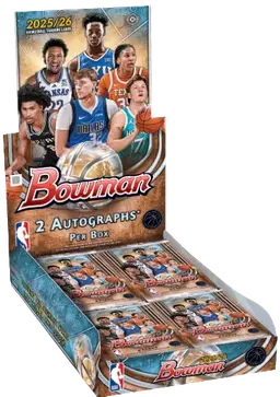 ZB 26176: 25/26 Bowman Basketball 2 Hobby Box Stack Rip