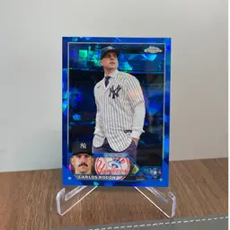 Carlos Rodon (New York Yankees) 2023 Topps Chrome Sapphire Image Variation