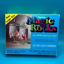 Vintage NOS 1976 Magic Rocks Made In The USA w/Original Box