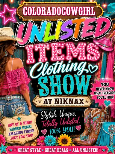 Unlisted Clothing  All New Items