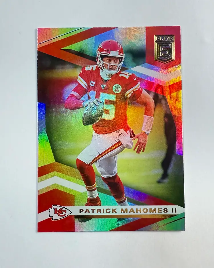 Patrick Mahomes II 2020 Donruss Elite #1 Chiefs (foil/refractor) Kansas City Chiefs