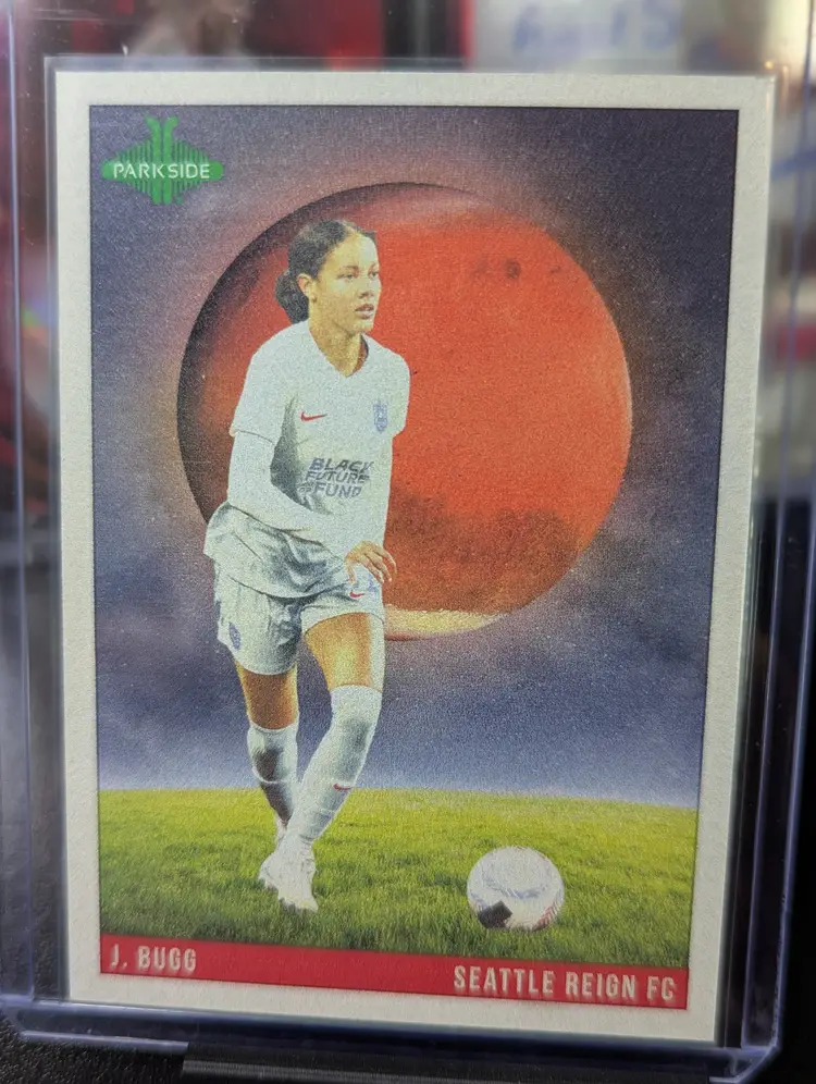2025 Parkside NWSL Vol 1 Vintage Mars Jordyn Bugg Seattle Reign