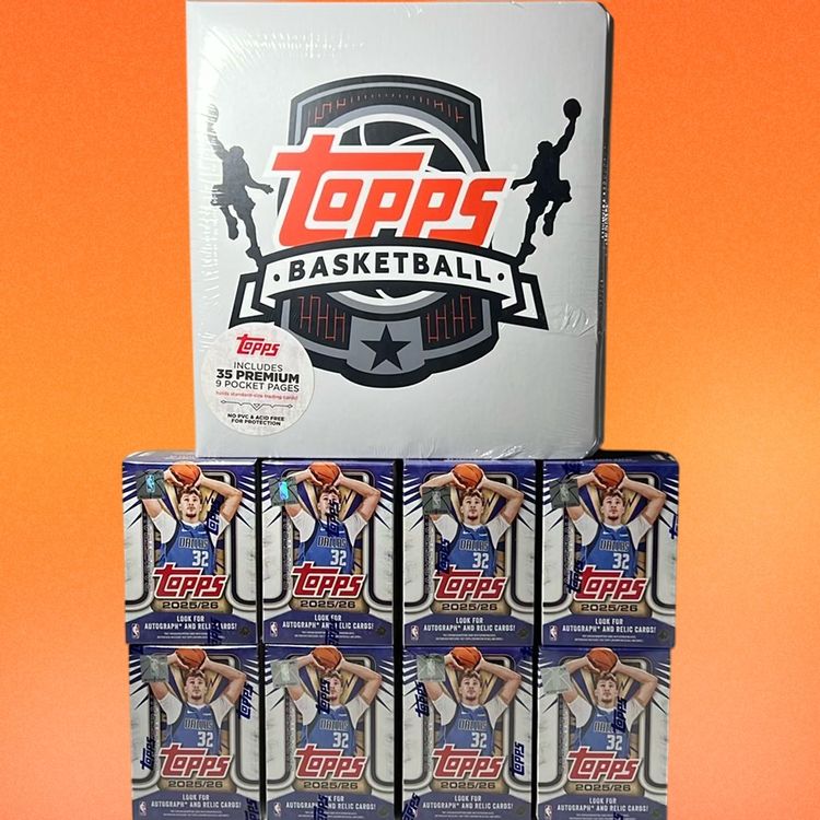 2025 Topps Flagship Basketball 8 Blaster Box Live Team Rip #1 MBB1655 (stacked shipping)