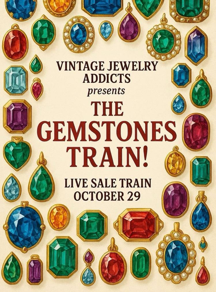 Gemstone Train (Sterling Silver) With Star-Brite