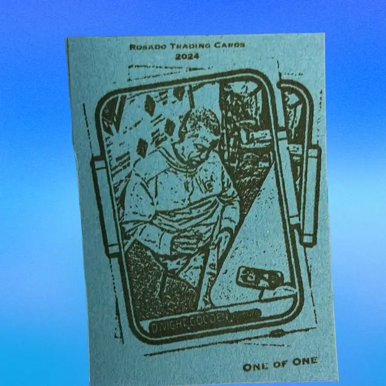 Doc Gooden Custom Art Card 1/1 Artist Signed New York Mets