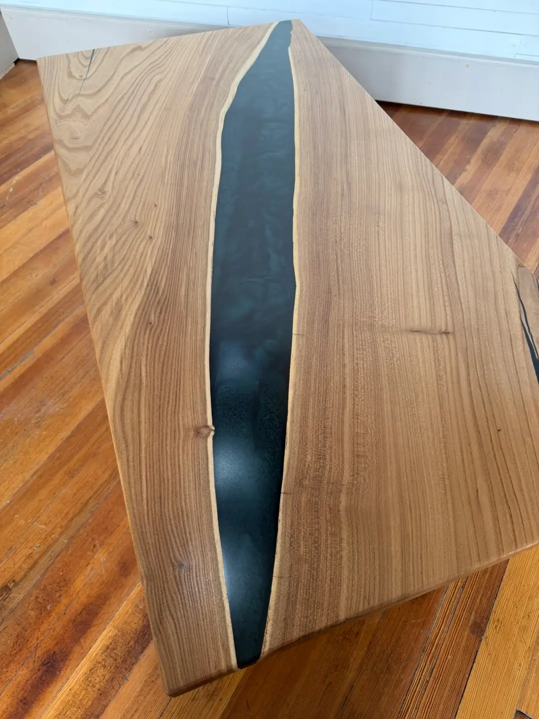 Forest Green Elm Coffee Table