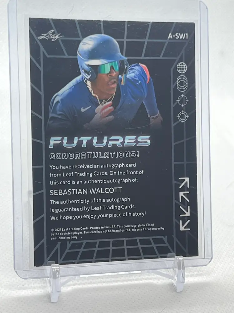 Leaf Futures Sensation Walcott Auto 18/49