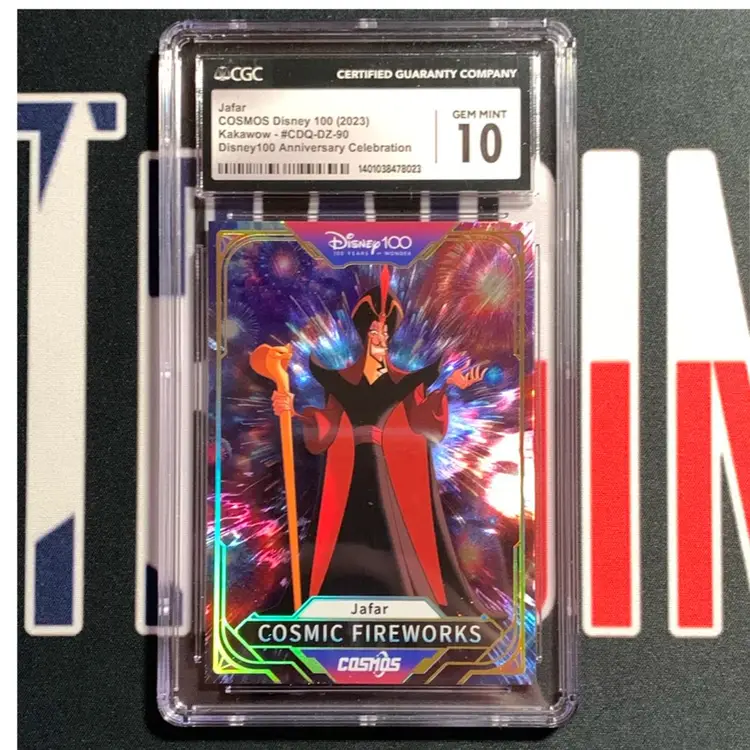 2023 Kakawow Cosmos Disney 100 Jafar Fireworks SP CGC 10 Aladdin
