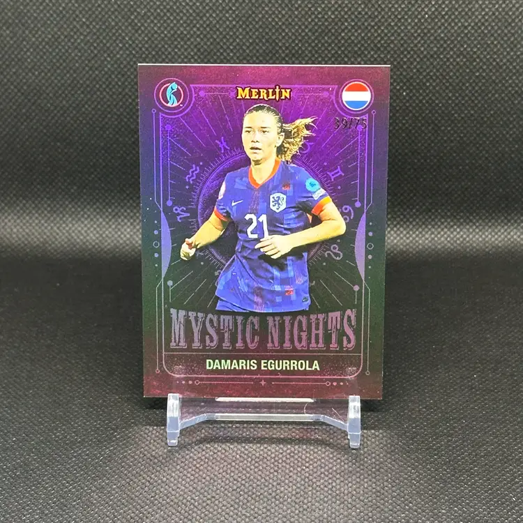 Damaris Egurrola Mystic Nights /75 2025 Topps Merlin Euros - Netherlands