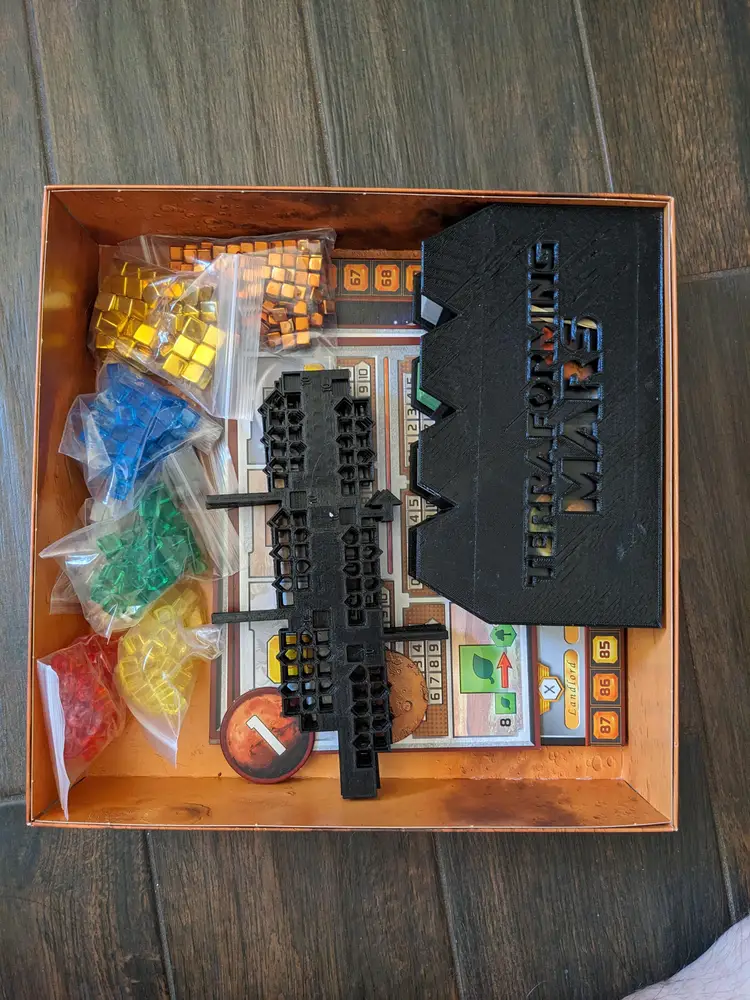 Terraforming Mars + Prelude + Custom Tile Organizer and Player Overlays