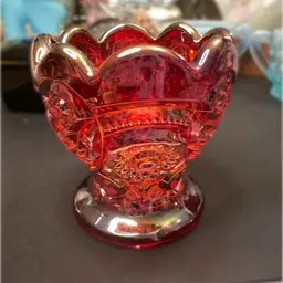 Ruby Carnival Glass Made By Imperial Glass Toothpick