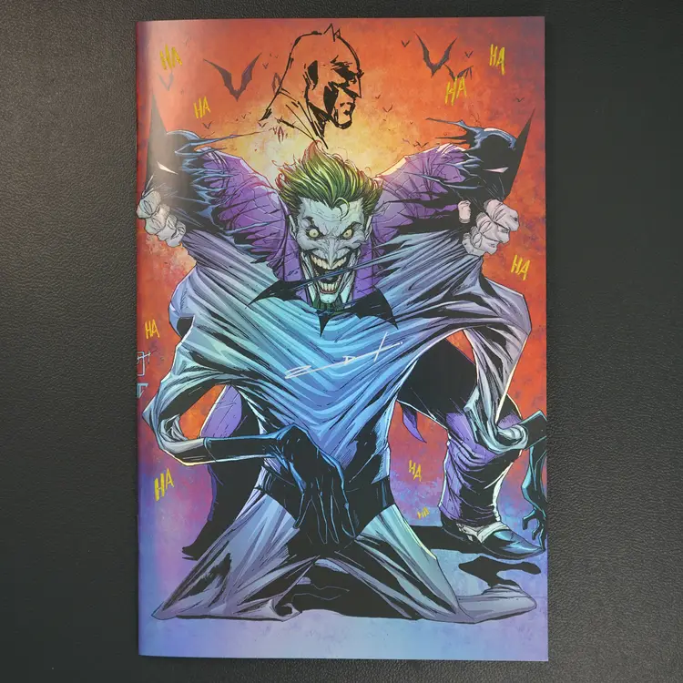 Beyond The Joker Complex Virgin Foil Signed & Remarked By Jonathan Uribe LTD 75