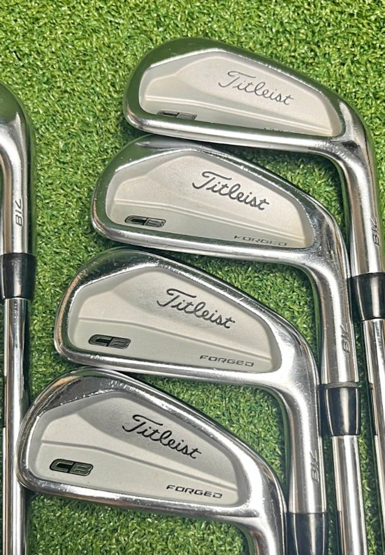 Titleist 718 CB Forged Ironst 3-PW - Project X 120g 6.0 Stiff - Very Good