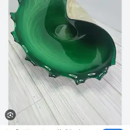 Green Slag Glass She’ll