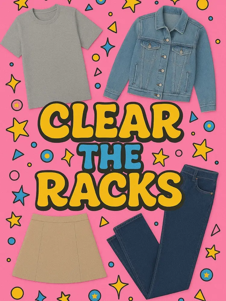 Clear The Racks! $2 Starts! Graphic Tees, Sports, Jeans, And More! 