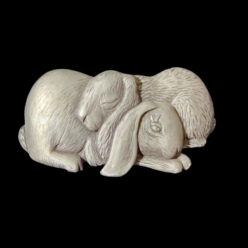 Vintage JJ Rabbit Brooch 2”