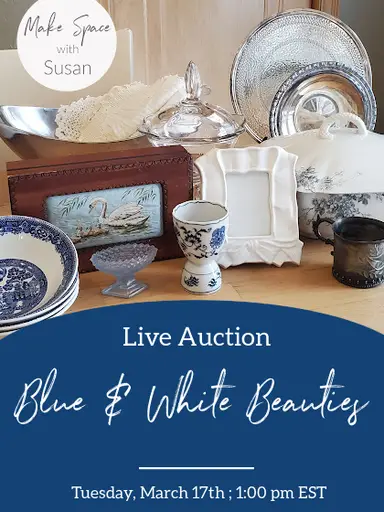 Blue & White Beauties