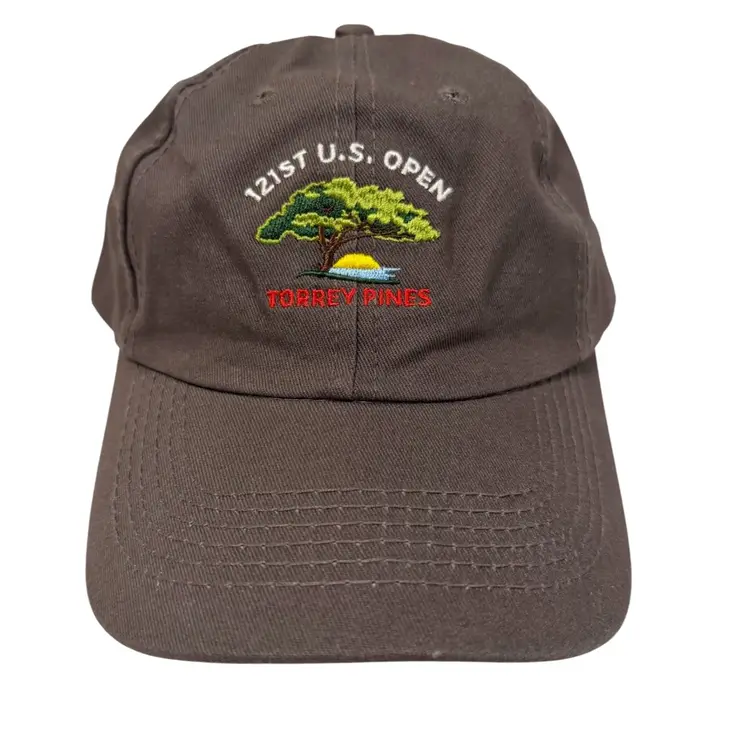121st U.S. Open Torrey Pines Gray USGA Member Only Adjustable Golf  Hat