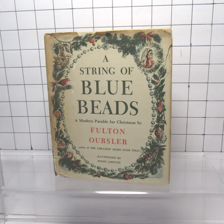 2 VTG Fiction Books - But Once a Year and A String of Blue Beads