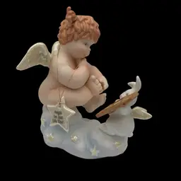 Vintage Fitz & Floyd Little Miracles "Angels Are Just Like You" Figurine, Bunny