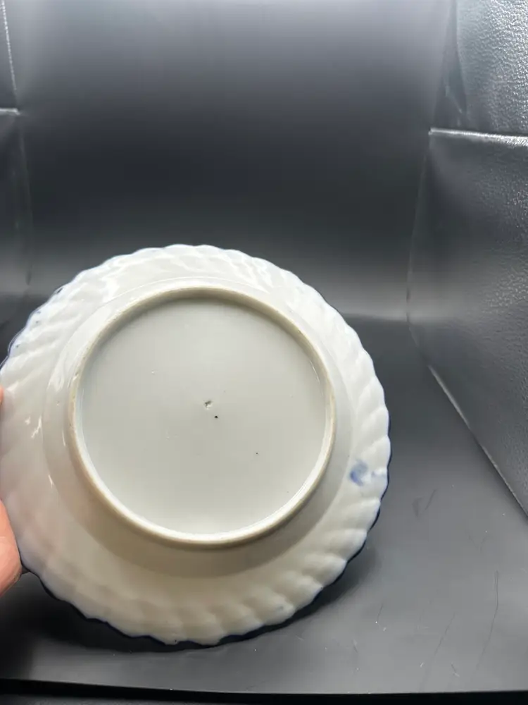 A33 Hand-painted floral porcelain plate