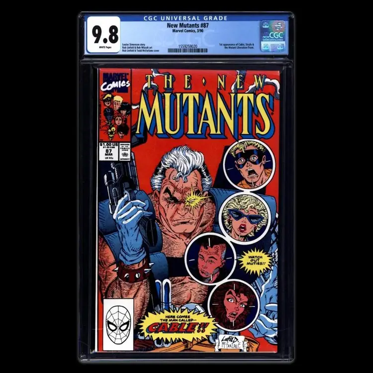 New Mutants #87 (1990) - CGC-Graded 9.8