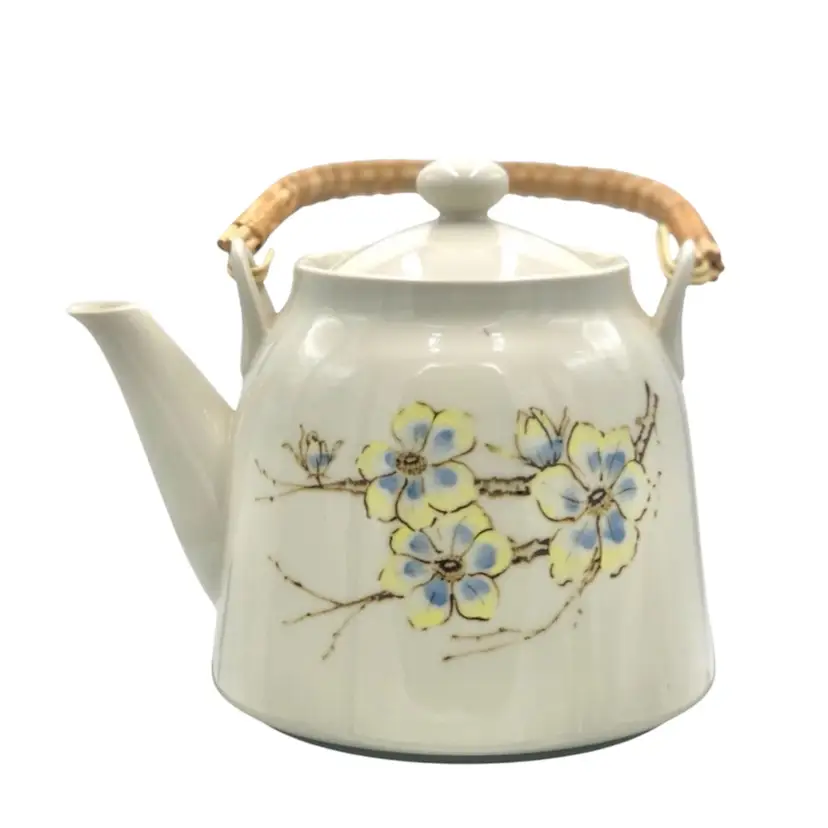 Vintage Pottery Tea Pot Otigiri Japan