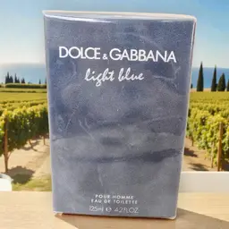 DOLCE & GABBANA LIGHT BLUE POUR HOMME 125ml/4.2 OZ Eau De Toilette Spray NEW