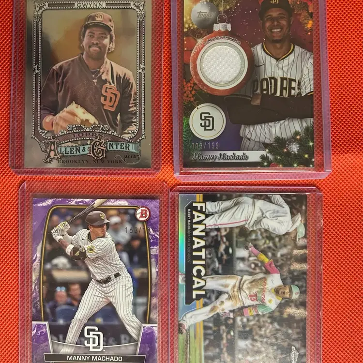 Manny Machado Player Lot (Padres) - Relic, #, Case Hit, SP