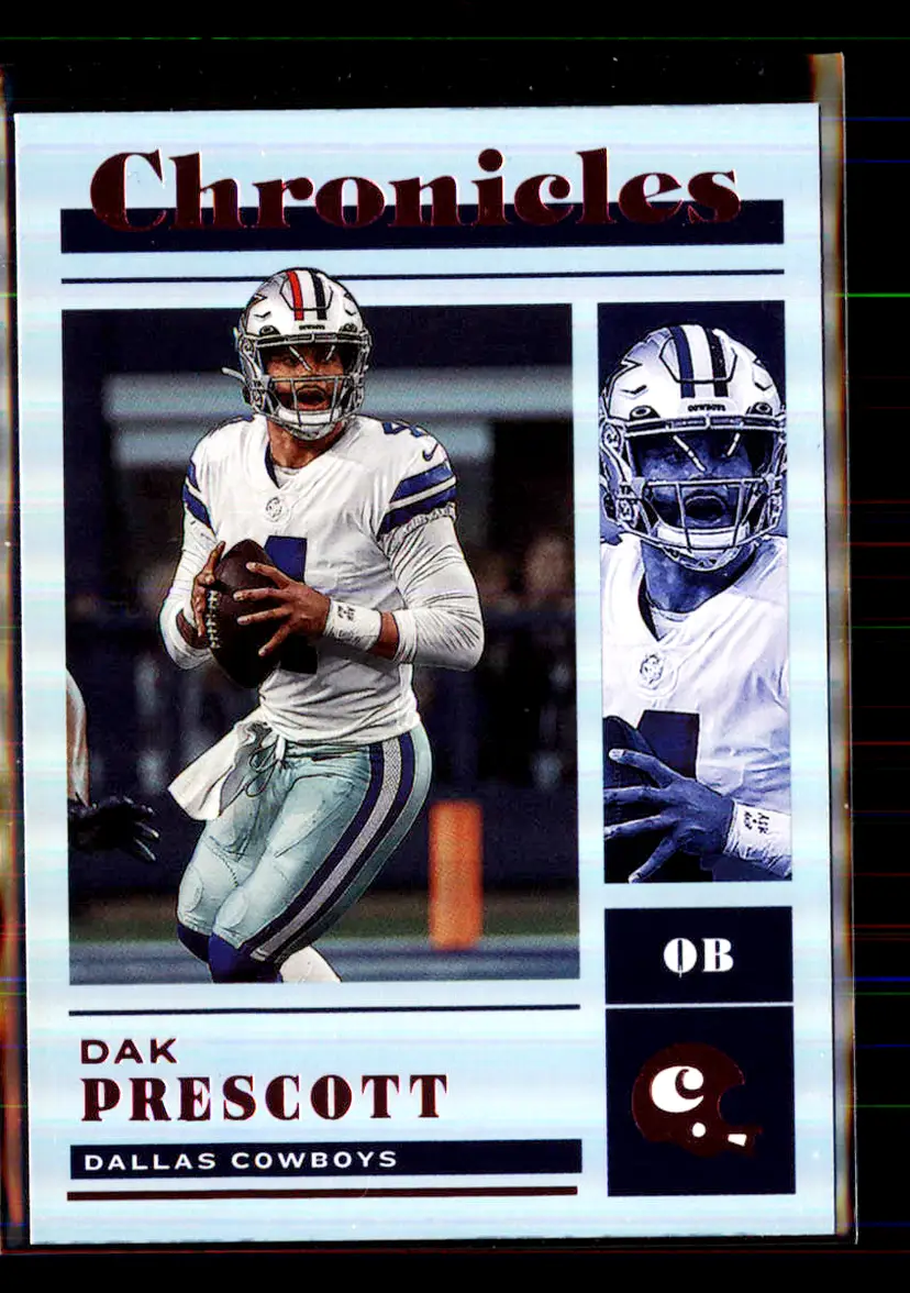 Dak Prescott 2022 Panini Chronicles Holo Pink #18 - (113) - Dallas Cowboys