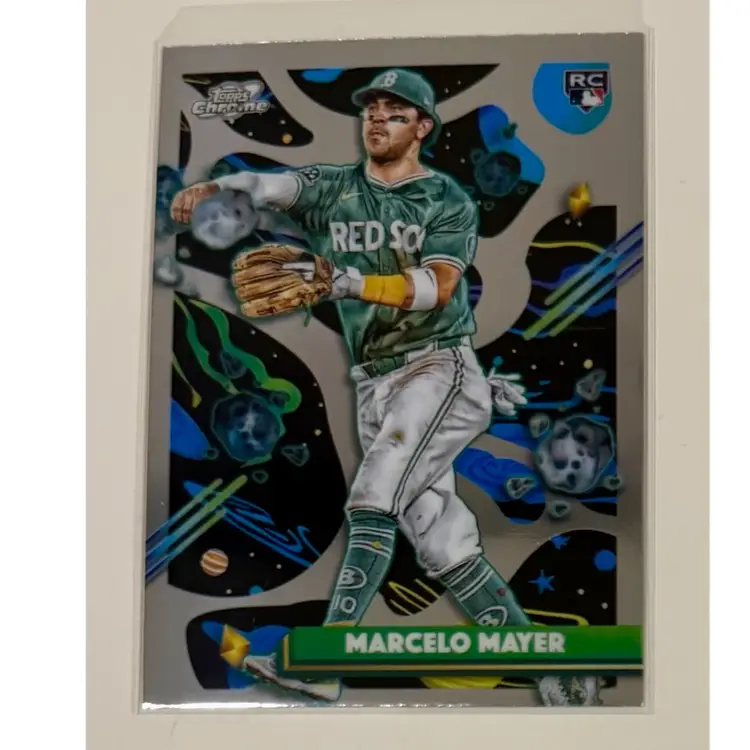 Marcelo Mayer RC Cosmic Chrome Boston Red Sox