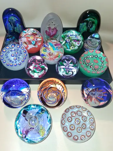 Paperweight Friday! DOZENS & DOZENS OF PAPERWEIGHTS!!