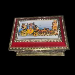 Vintage Klann West German Hinged Tin