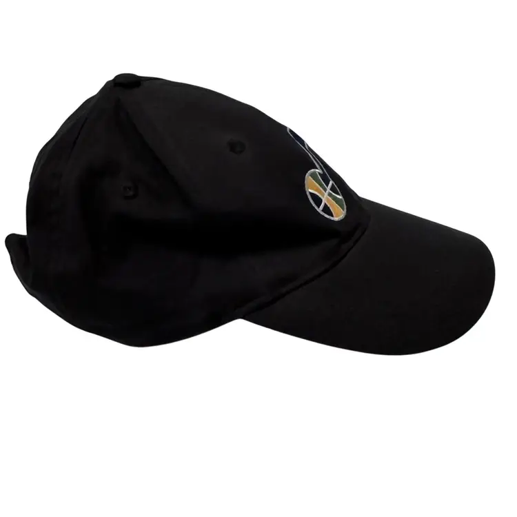 Utah Jazz Classic Home Court Logo Embroidered Root Sports Adjustable Dad Hat