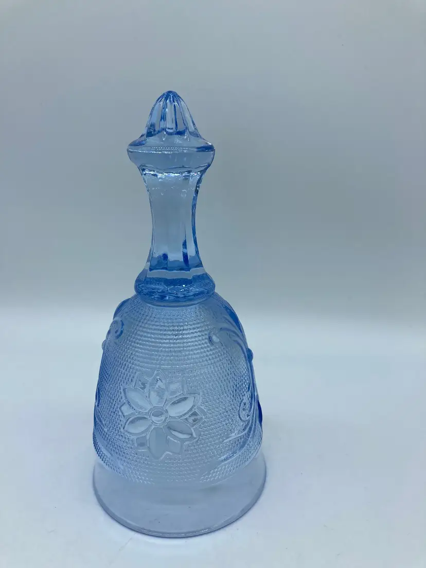 Indiana tiara sandwich pattern ice blue bell