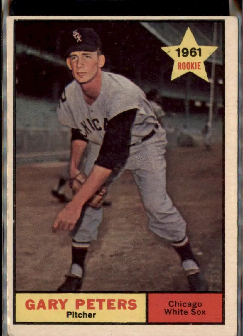 1961 Topps #303 Gary Peters - ( ) - Chicago White Sox
