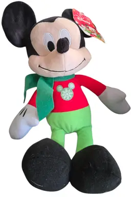 Disney Holiday Mickey Mouse. With tags.