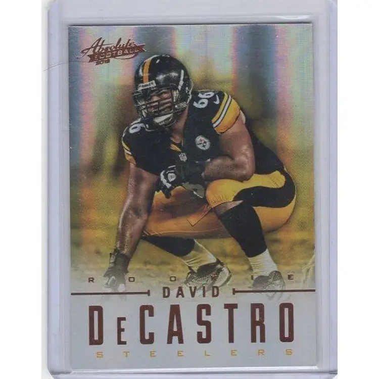 2012 Absolute David DeCastro Rookie #/399 Steelers