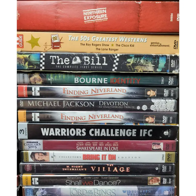 Lot of 50 DVDs Assorted Titles - Singles, Box Sets All in VG or Excellent Condition (Lot 2)