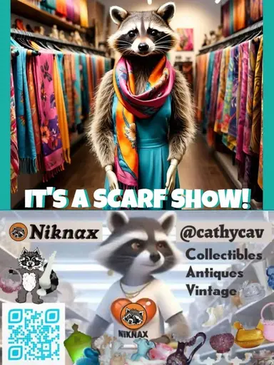 Designer Scarves!! Most Vintage but NWT Samples/OOAKs!! Coach, LuLu Guinness, Anne Klein, etc! Scarf pins/holders too!