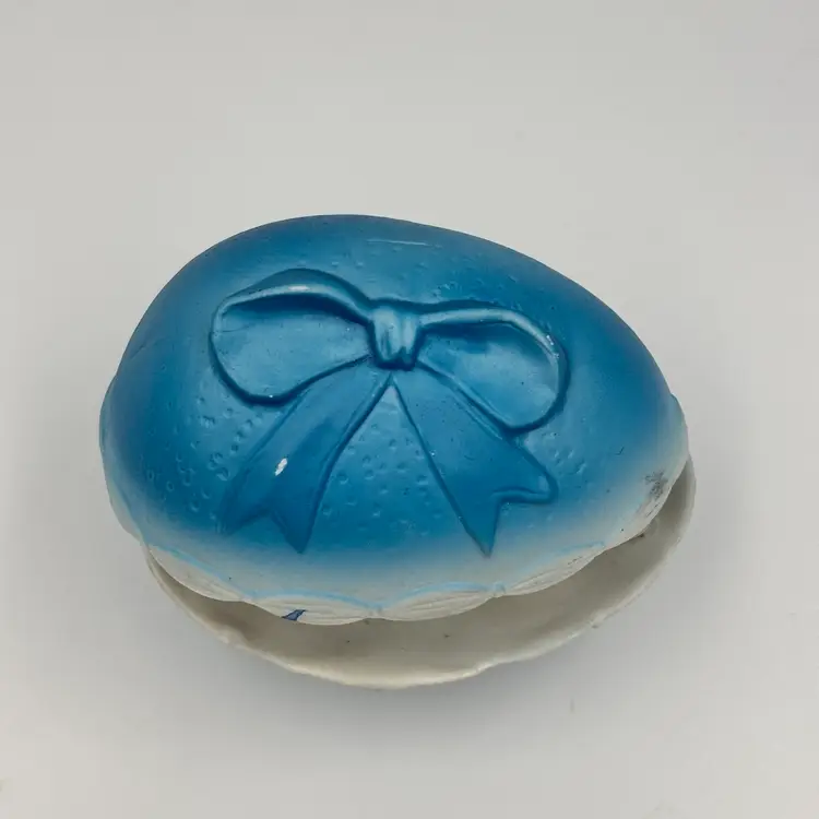 Kitschy “Merbaby” Boy In Blue Egg 3.5”